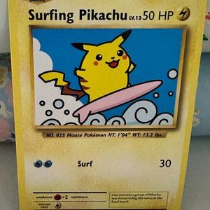 Surfing Pikachu